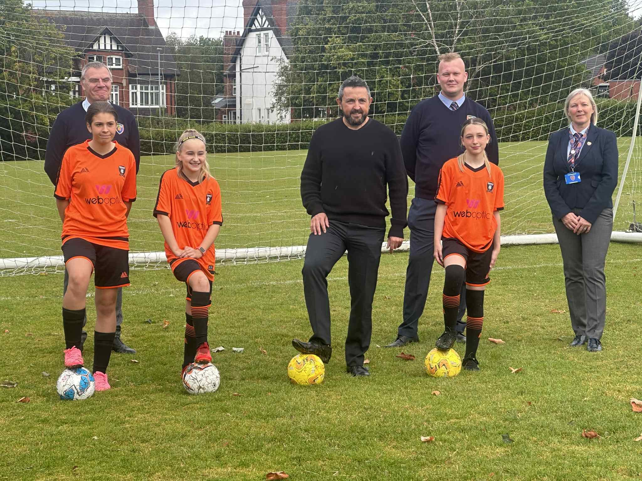Staffordshire Girls & Ladies Football Hero Image